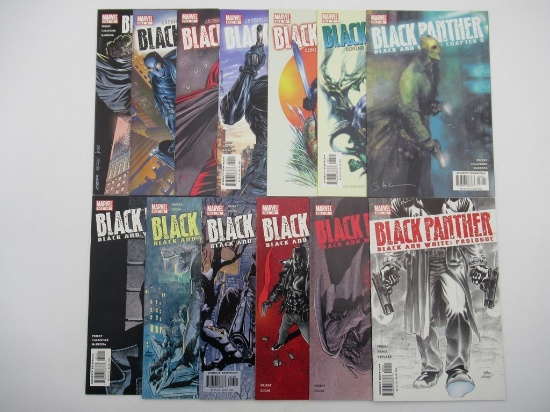 Black Panther Black And White: Prologue Issues #50-62