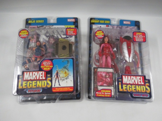 Psylocke/Scarlet Witch Marvel Legends Figures