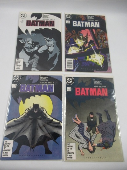 Batman Year One Complete Set Frank Miller Issues #404-407