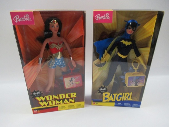 Batgirl/Wonder Woman Barbie Doll/Figure Lot