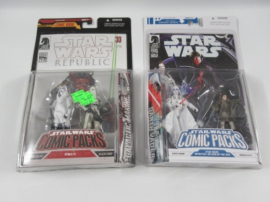 Star Wars Comic Packs Figure Lot
