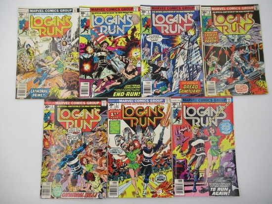 Logan's Run #1-7 (1977) 1st Solo Thanos/Full Run