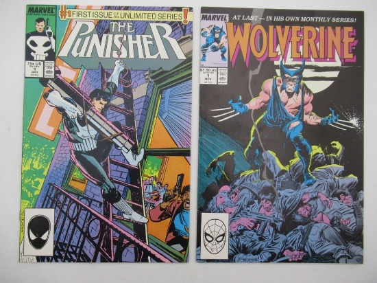 Wolverine #1 + Punisher #1 (1987/1988)/Key 1st Issues