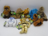 Star Wars Buddies Bean Bag Plush Beanies Lot