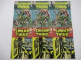 Swamp Thing #7 (x3) + #10 (x3)/Wrightson/Batman