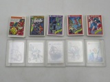 Marvel Universe Series 1 Set w/Chase Cards