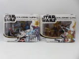 Star Wars Clone Wars Commemorative Figure Sets