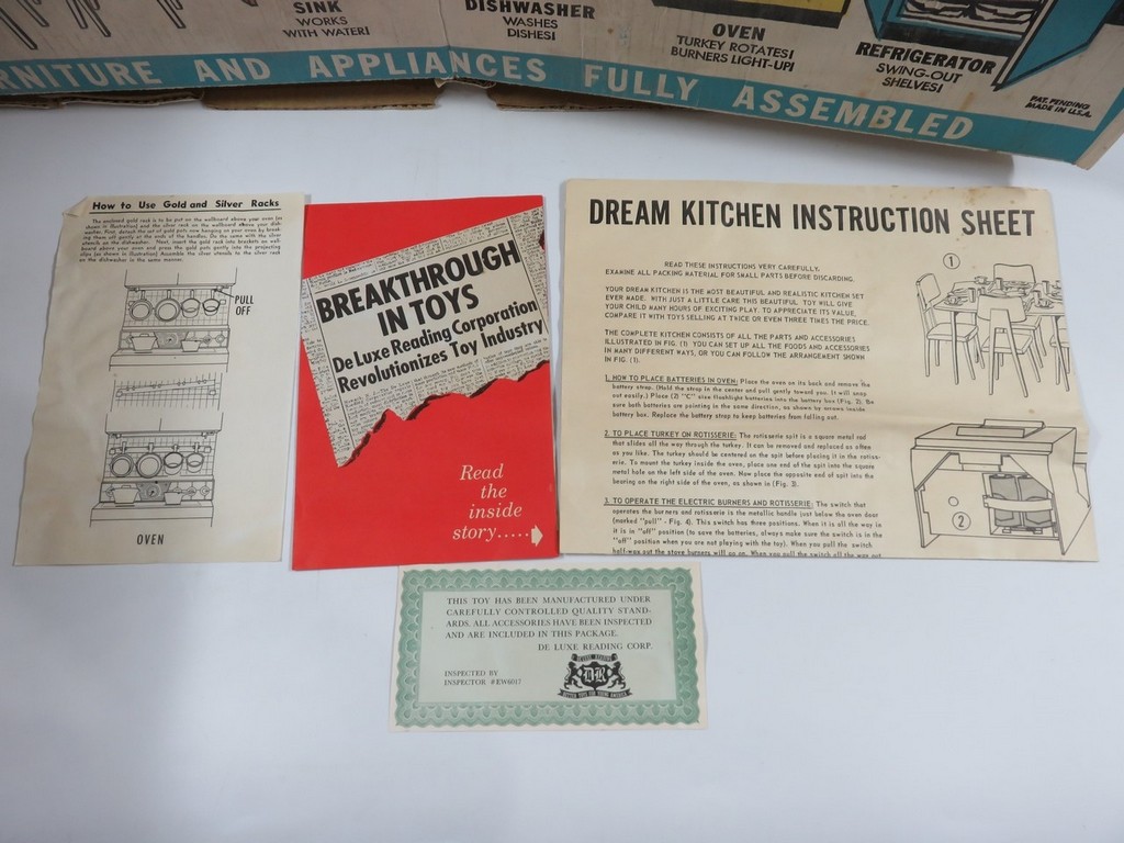 Deluxe Reading Dream Kitchen/Barbie 1960s | Proxibid