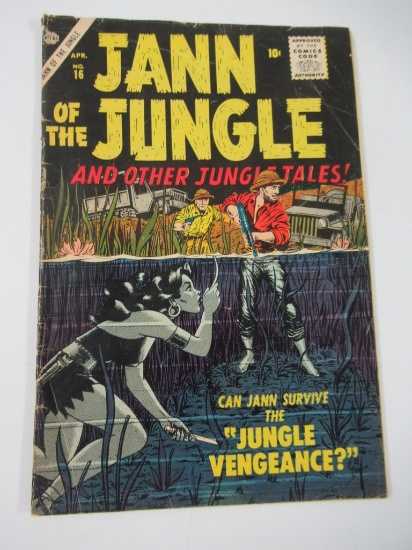 Jann of the Jungle #16/Atlas 1957/Everett Cover