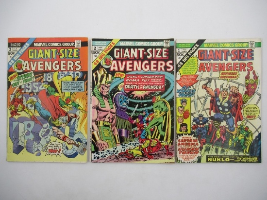 Giant-Size Avengers #1/2/3/ Keys!