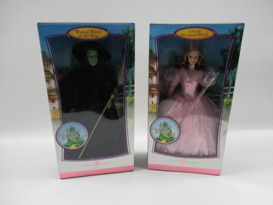 Wizard of Oz Glinda/Wicked Witch Barbie Dolls