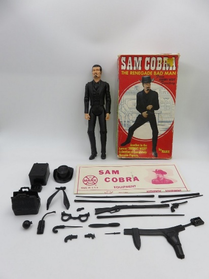 Marx Sam Cobra Figure w/Box