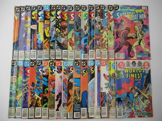 World's Finest Group of (34) #278-323 (Last Issue)