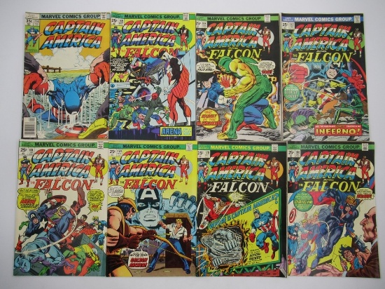 Captain America Group of (8) #178-224/1st Nomad