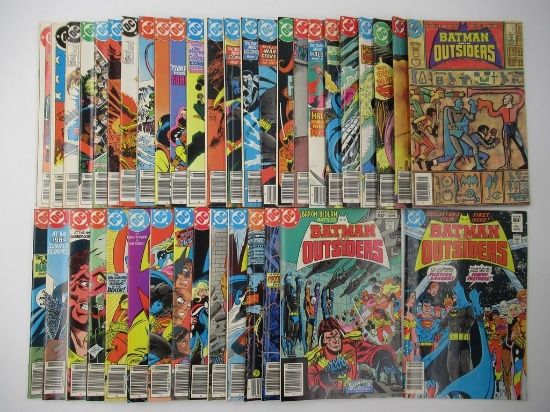 Batman and the Outsiders Group of (39) #1-46 + Annuals