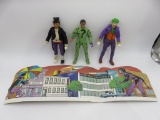 Mego Penguin/Joker/Riddler Figures