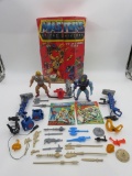 Masters of the Universe Figures, Accessories & Collector Case