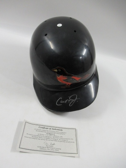 Cal Ripken Jr. Autographed Helmet/Orioles