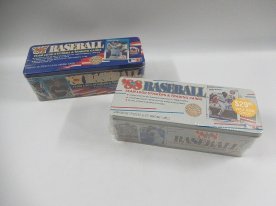 1987 + 1988 Fleer Glossy Set MLB Baseball Sealed Tin Set