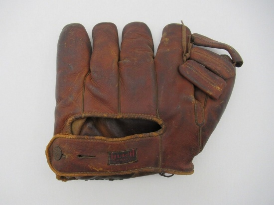 Vintage Hulch Cincinnati Left Hand Molded Leather Baseball Glove
