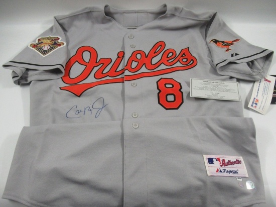 Cal Ripken Jr. Autographed Baseball Jersey