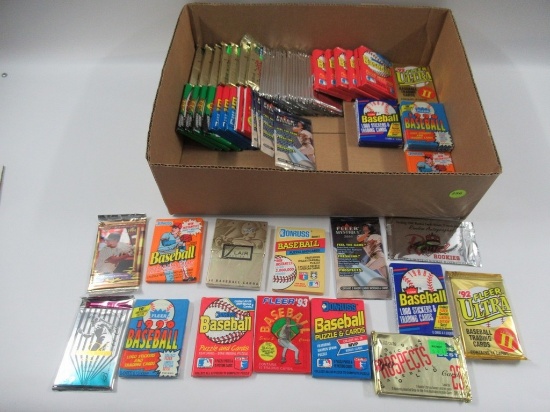 Baseball Cards Pack Lot of 65