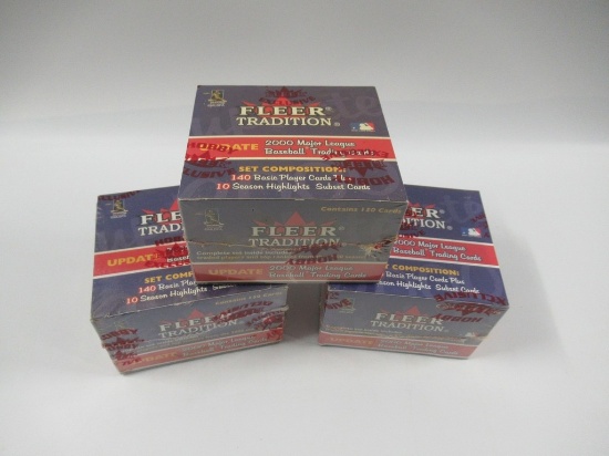 2000 Fleer Tradition Update MLB Baseball Set (x3)