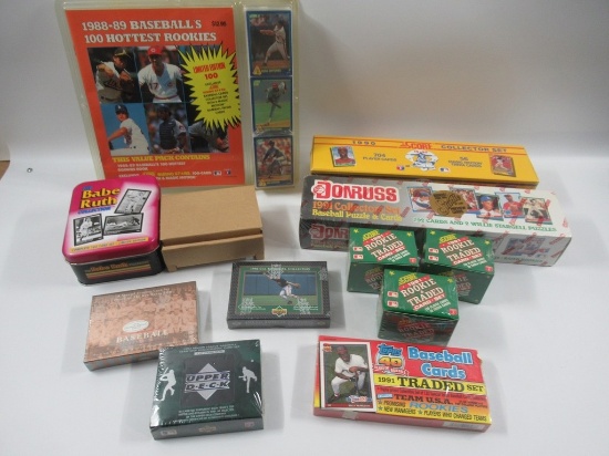 1980s/1990s Baseball Card Box/Set Lot