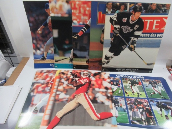 Aikman/Gretzky/More Photo File Posters Lot of (49)