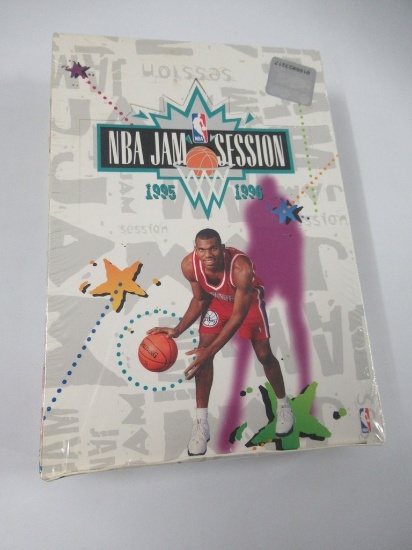 1995-96 Fleer NBA Jam Session Basketball Sealed Box