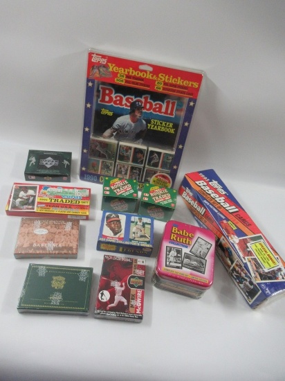 1980s/1990s Baseball Card Box/Set Lot