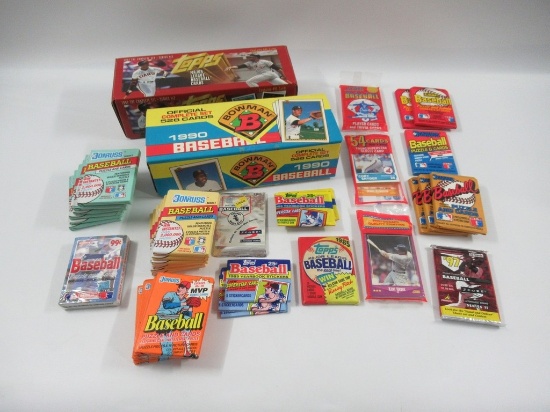 Topps 1997/Bowman 1990 Baseball Set + Packs Lot