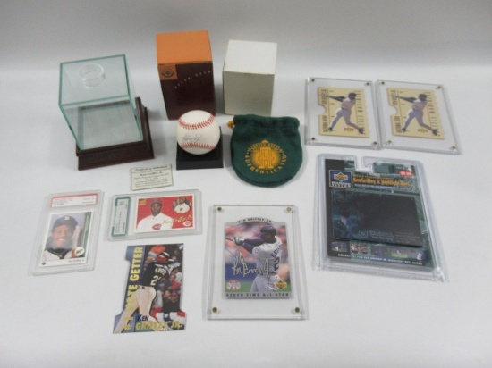 Ken Griffey Jr. Autographed Baseball/Graded Cards/More