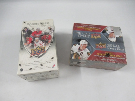 Hockey Card Set/Pack Boxes Upper Deck
