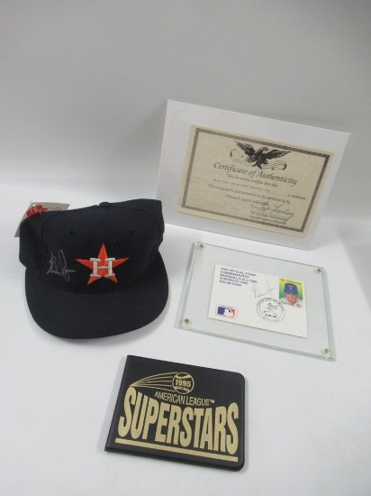 Nolan Ryan Autographed Baseball Cap + More