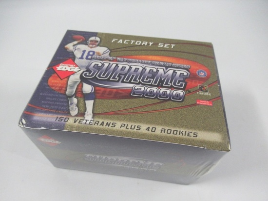 2000 Collector's Edge Supreme Football Factory Set