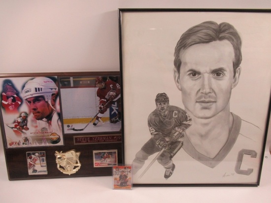 Steve Yzerman/Detroit Red Wings Hockey Collectibles
