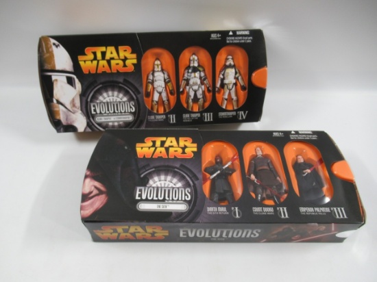Star Wars Evolutions 2005 Figure Pack Lot