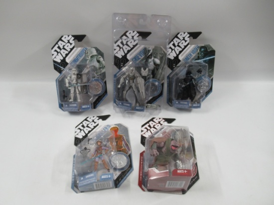 Star Wars Saga Legends 30th Anniversary Figure Lot | W/Coins