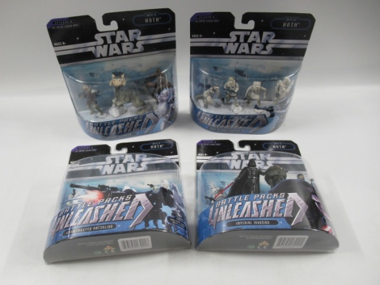 Star Wars Battle Packs Unleashed Hoth Multi-Pack Lot