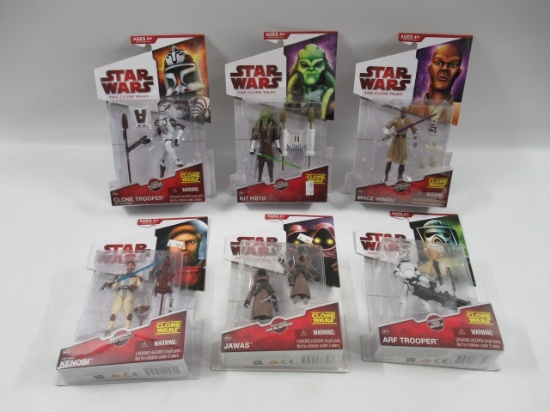 Star Wars The Clone Wars 2009 Figure Lot