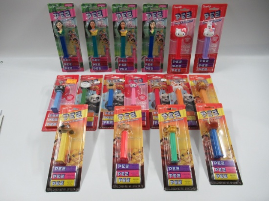 Variety Pez Dispenser Lot - SEALED