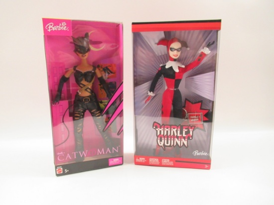 DC Catwoman & Harley Quinn Barbie Lot