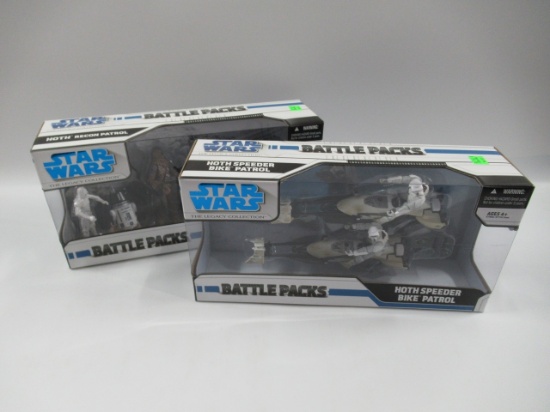 Star Wars TLC Battle Packs Hoth Recon/Speeder Bike