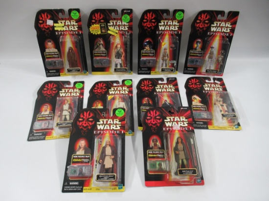 Star Wars Episode 1 w/ CommTech Action Figure Lot