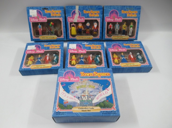 Disney Magic Town Square Friends + Furniture Sets