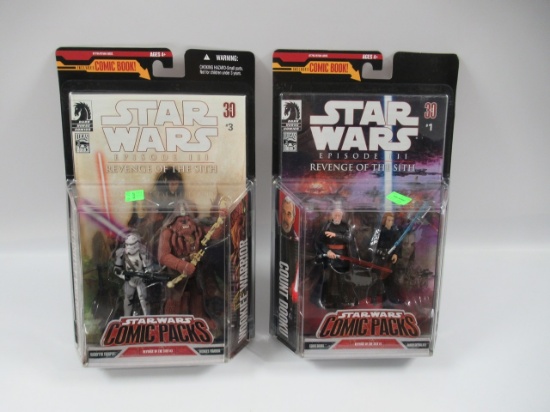 Star Wars Comic Packs Action Figure Lot