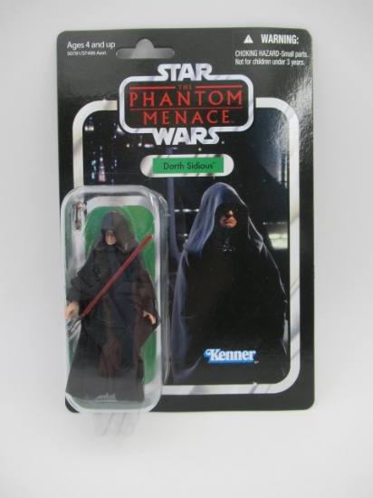 Star Wars Darth Sidious Vintage Collection The Phantom Menace Figure