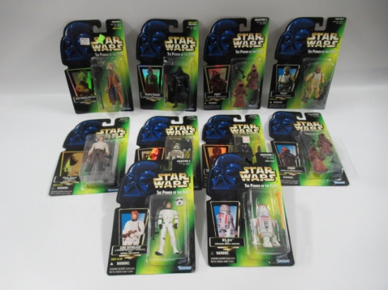 Star Wars POTF Green Card Figure Lot