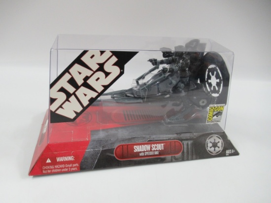 Star Wars Shadow Scout w/ Speeder Bike SDCC 2007